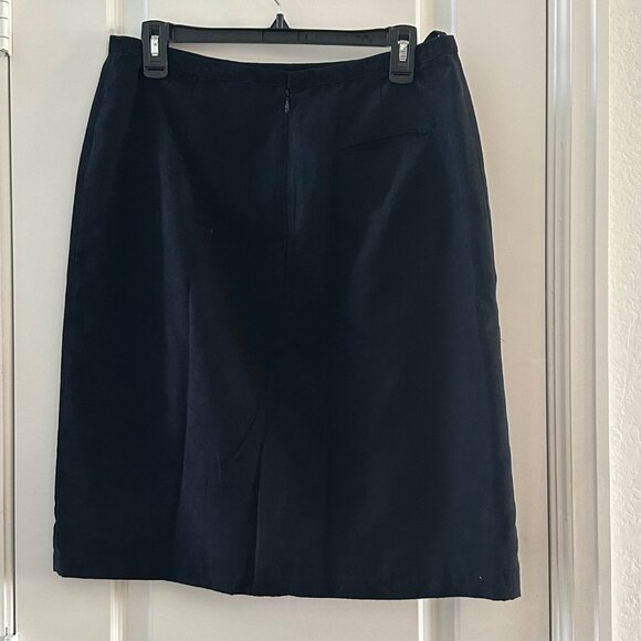 Sonoma Jean Company Womens Black Pencil Skirt Size 12 Polyester & Nylon - Picture 4 of 7